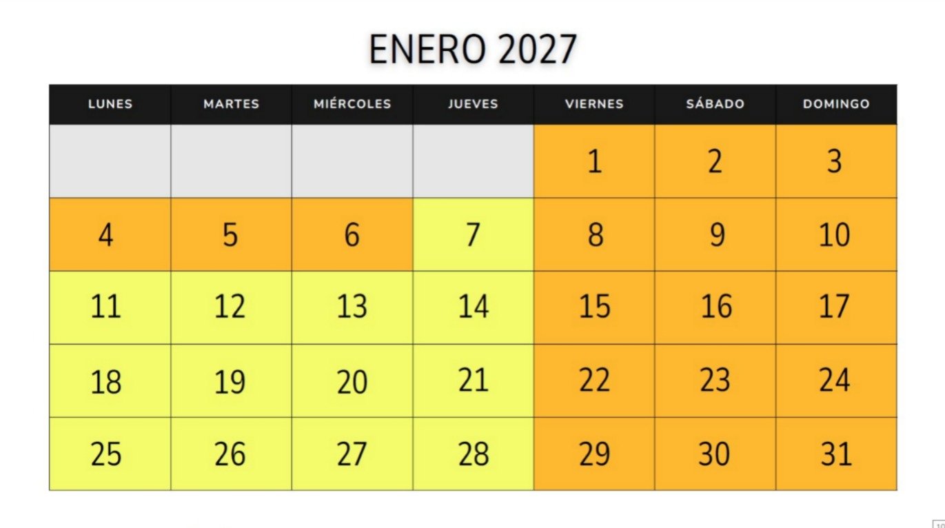 ENERO 2027